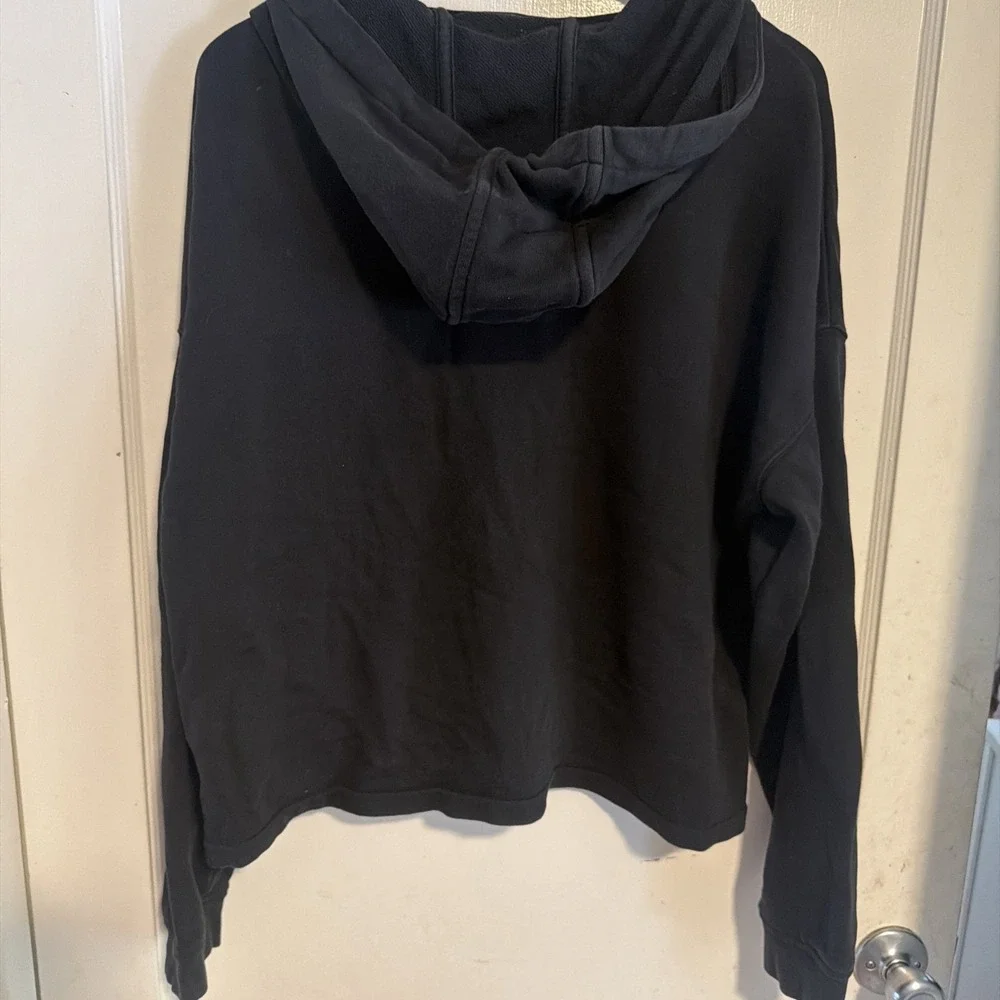 Carhartt tangle loose fit Youth 12-14 Zip Up Sweater black full zip